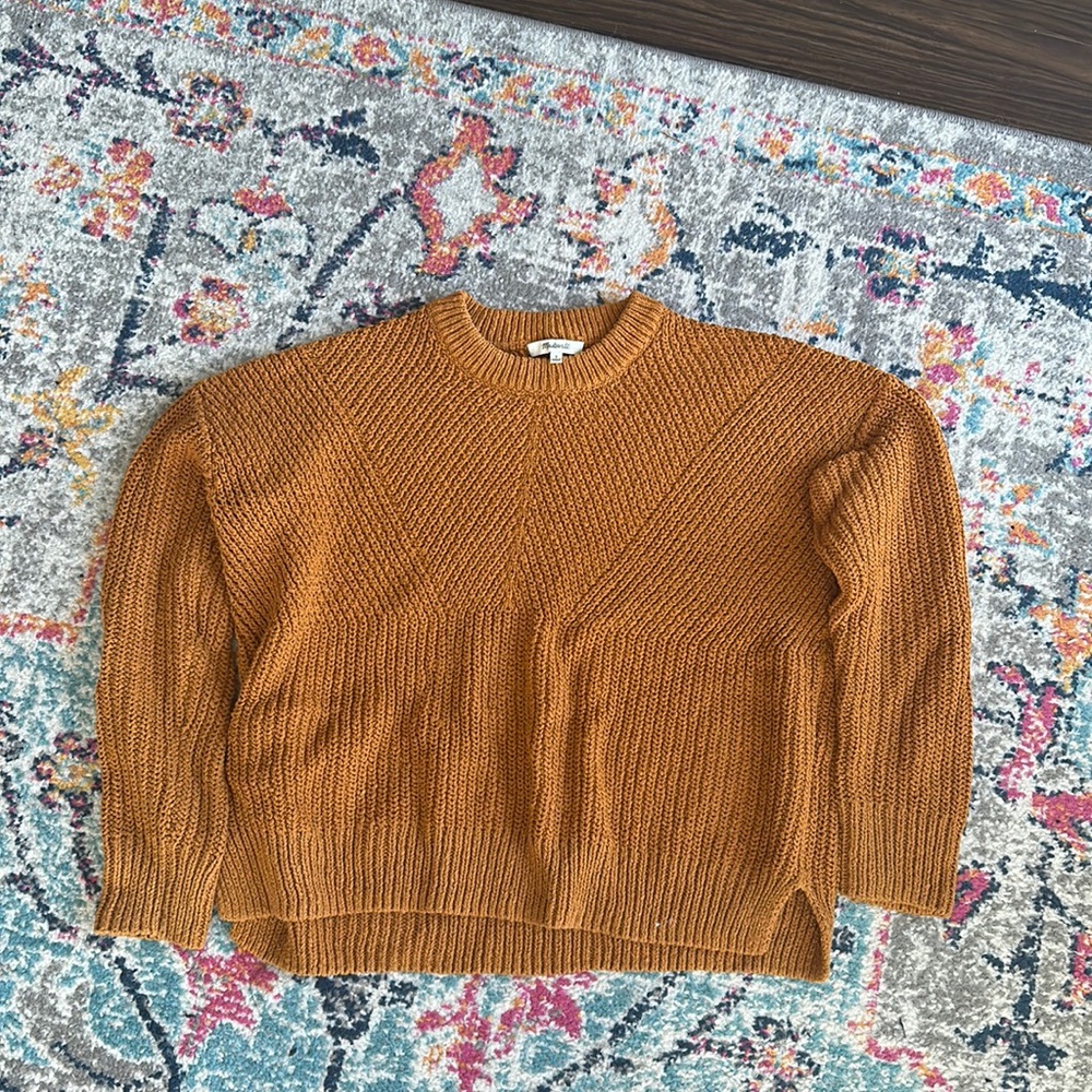 Madewell Dark Gold Size S Sweater